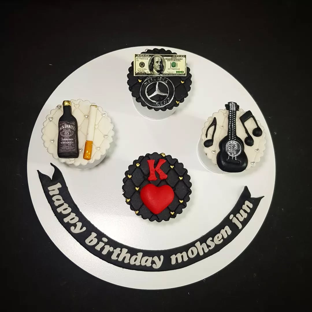 کاپ کیک مردانه