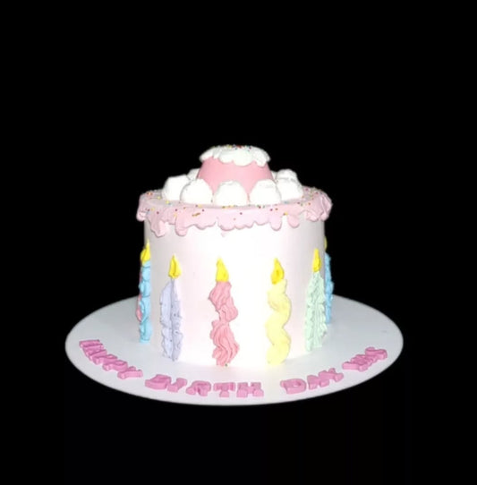 دخترانه سفید صورتی